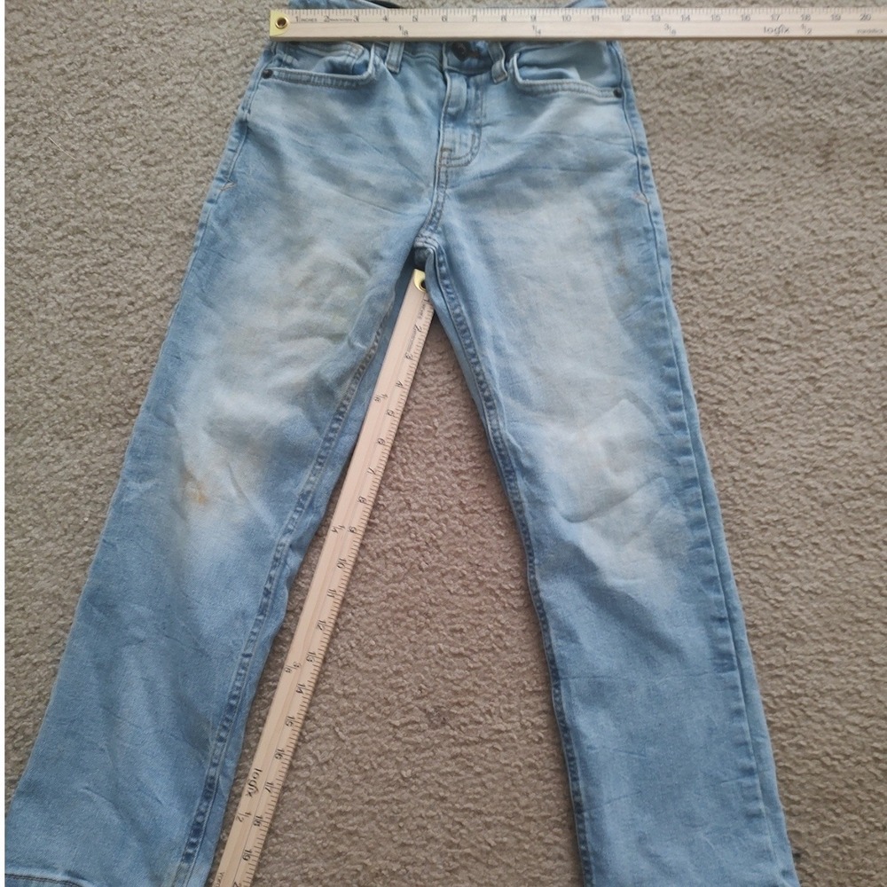 Cat Jack Kids Light Wash Stretch Denim Jeans Size 8 Adjustable Waist
